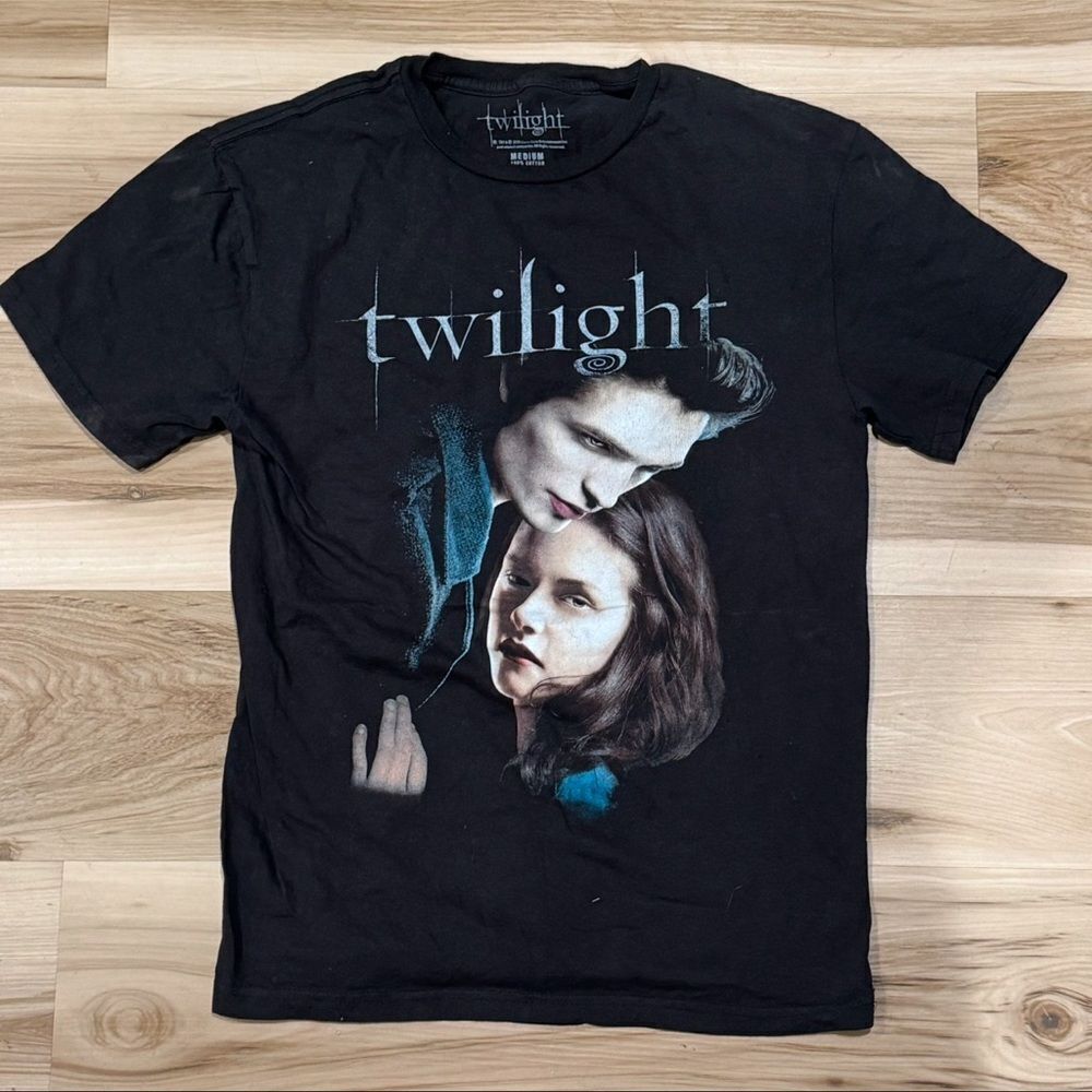Twilight Edward Bella Short Sleeve Shirt Women’s Medium Y2K